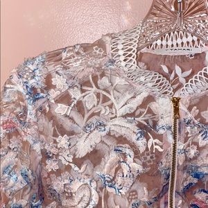 Light Floral See-Through Jacket